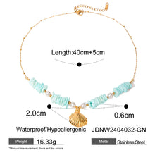 Pearl Shell Pendant Necklace