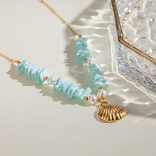Pearl Shell Pendant Necklace